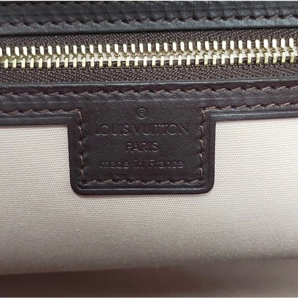 EUC Louis Vuitton Josephine Mini Lin PM Bordeaux Monogram Purse Bag - Authentic - Picture 3 of 9